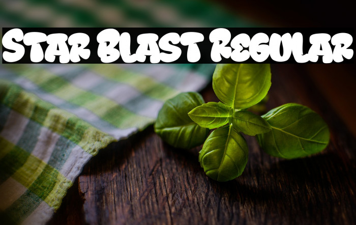 Star Blast Regular Example 2