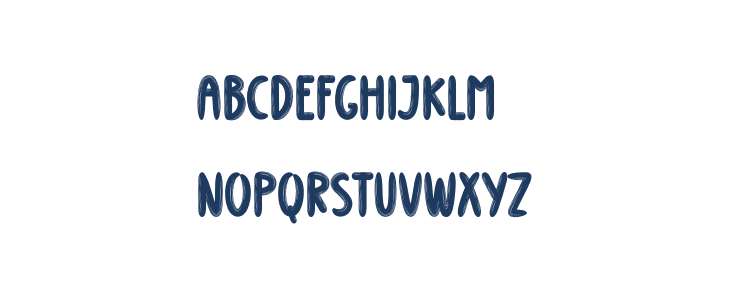 Star Brush Uppercase