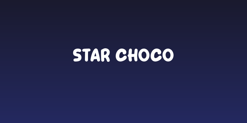Star Choco Social Header