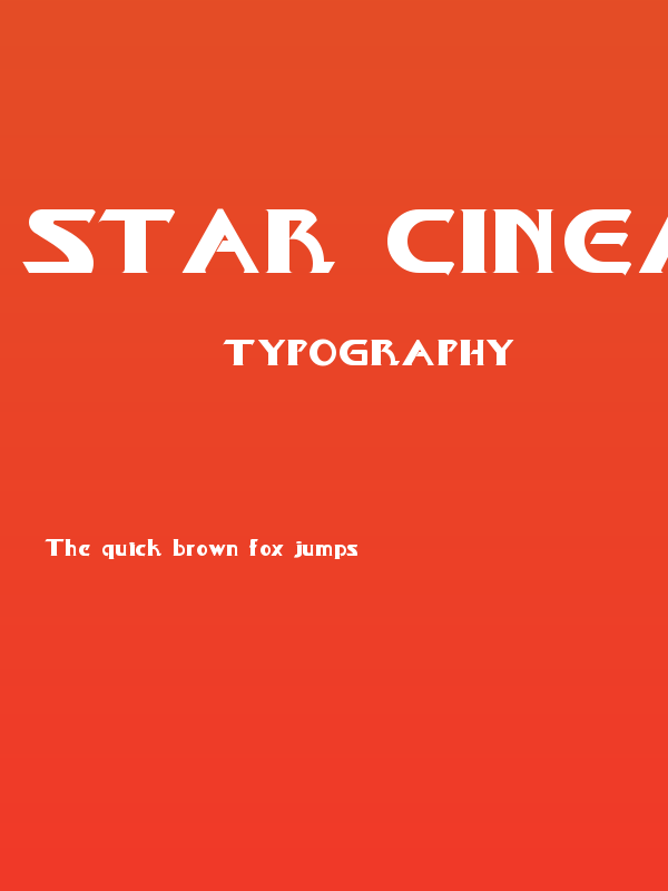 Star Cinema Fett Poster