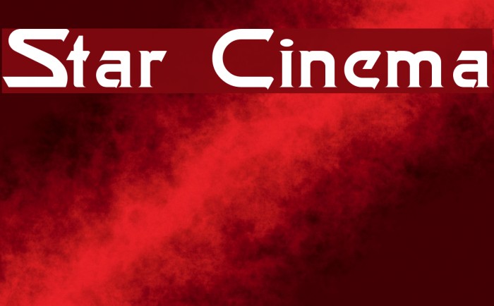 Star Cinema Font examples