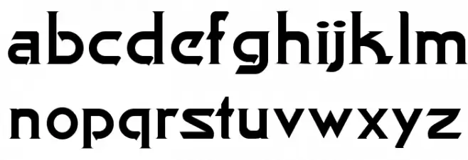 Star Cinema Caratteri MINUSCOLO