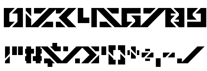 Star Doors Font OTHER CHARS