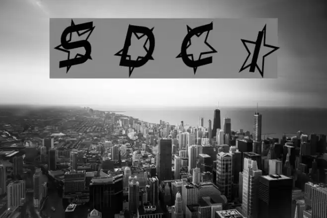 Star Dust Condensed Italic Font examples