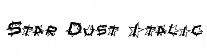Star Dust Italic  baixar fontes gratis