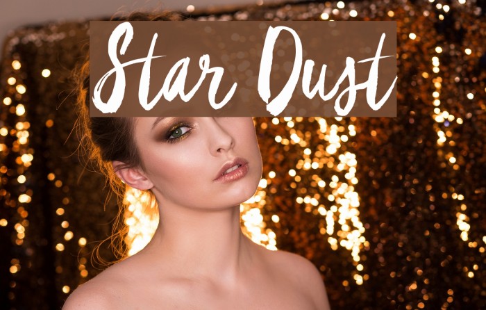 Star Dust Font examples