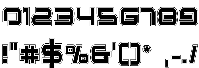Star Eagle Academy Regular Font OTHER CHARS