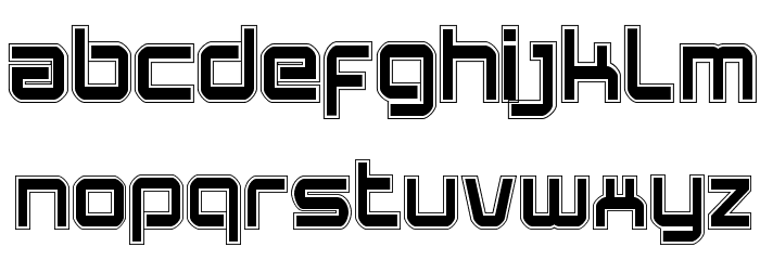 Star Eagle Academy Regular Font LOWERCASE