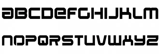 Star Eagle Bold Шрифта ВЕРХНИЙ