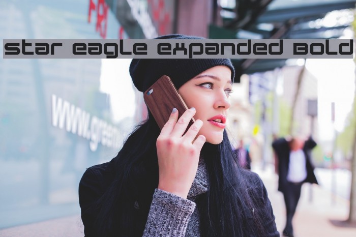 Star Eagle Expanded Bold Font examples