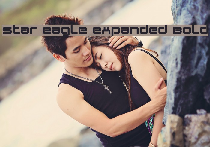 Star Eagle Expanded Bold Font examples