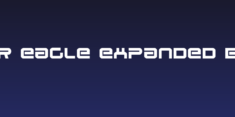 Star Eagle Expanded Bold Social Header