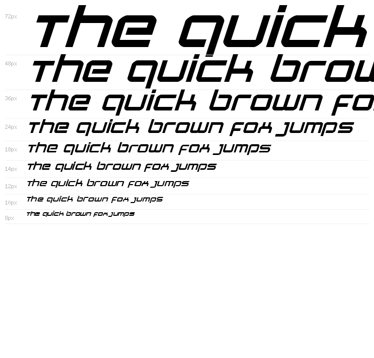 Star Eagle Expanded Italic Waterfall