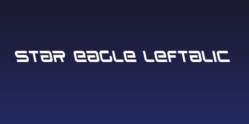 Star Eagle Leftalic Social Header