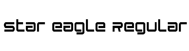 Star Eagle Regular  Frei Schriftart Herunterladen