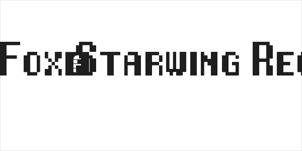 Star Fox/Starwing Regular Logo