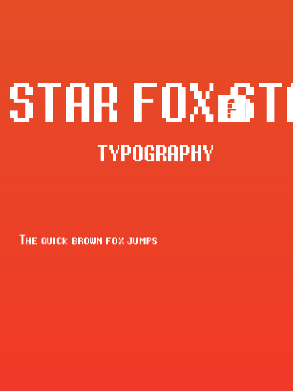 Star Fox/Starwing Regular Poster