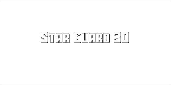 Star Guard 3D Logo