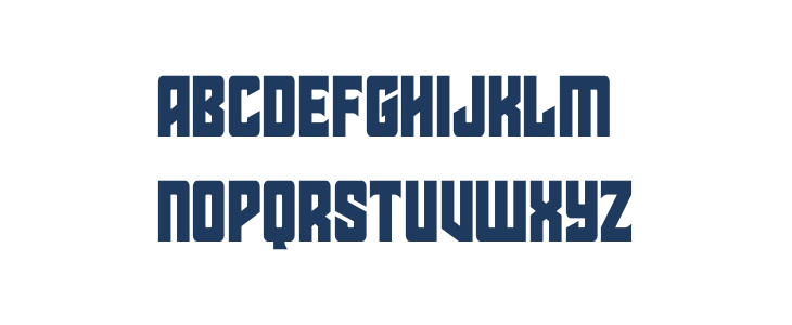 Star Guard Condensed Lowercase