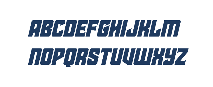 Star Guard Drop-Case Italic Lowercase