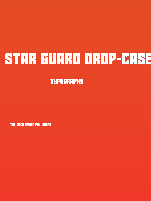 Star Guard Drop-Case Poster