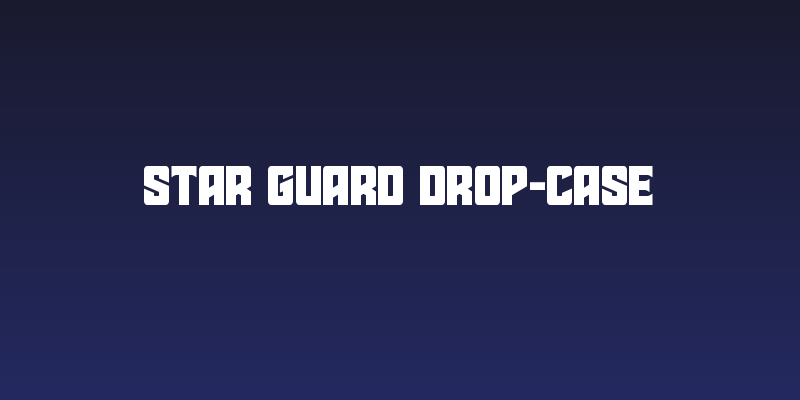 Star Guard Drop-Case Social Header