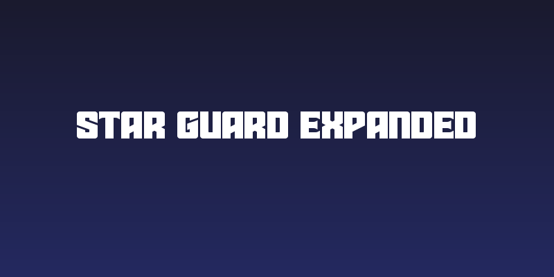 Star Guard Expanded Social Header