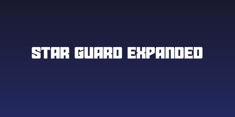 Star Guard Expanded Social Header