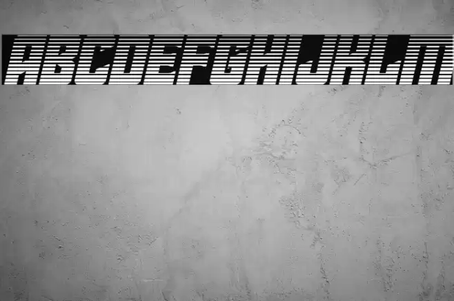 Star Guard Gradient Italic Font examples