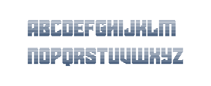 Star Guard Gradient Lowercase