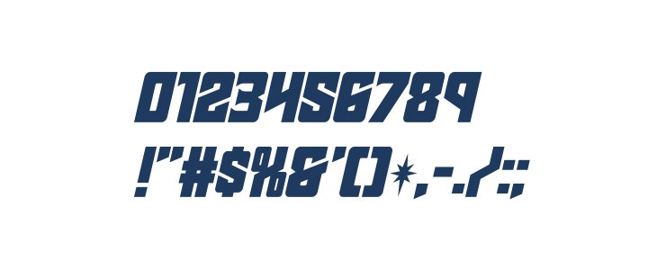 Star Guard Mid-Case Italic Other Characters