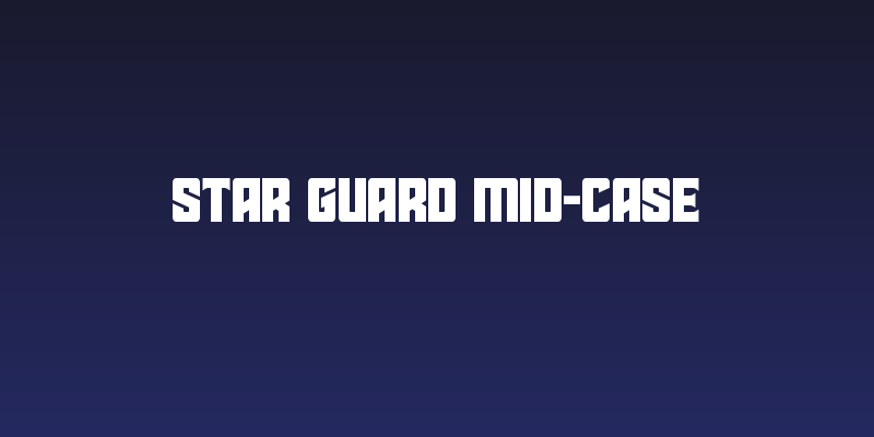 Star Guard Mid-Case Social Header