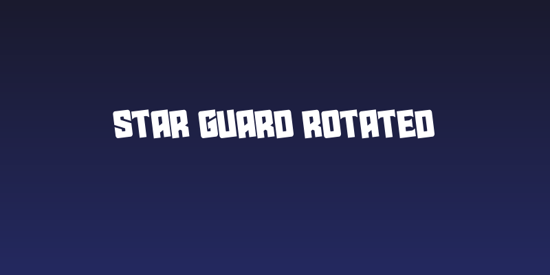 Star Guard Rotated Social Header