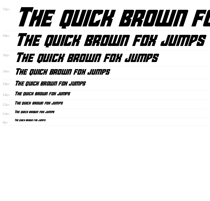 Star Guard Super-Italic Waterfall