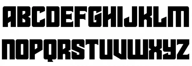 Star Guard Font Litere mari
