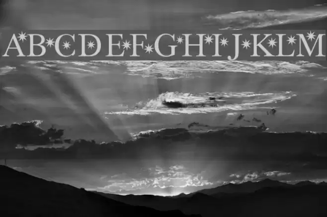 Star Hound Font examples