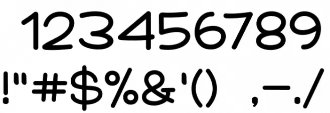 Star Jazz Font OTHER CHARS