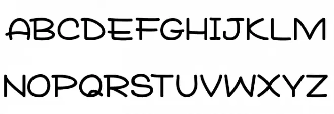 Star Jazz Font Litere mari