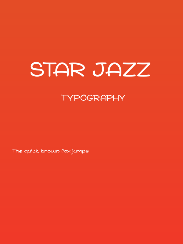 Star Jazz Poster