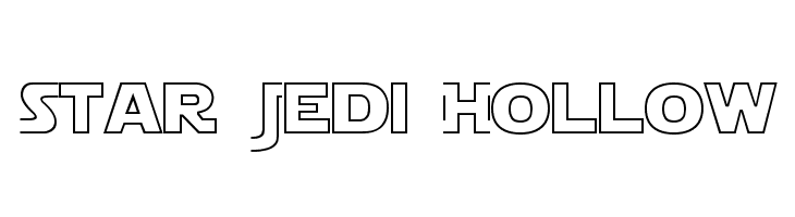 Star Jedi Hollow  नि: शुल्क फ़ॉन्ट्स डाउनलोड