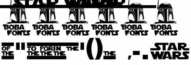 Star Jedi Logo DoubleLine1 Fonte OUTROS PERSONAGENS