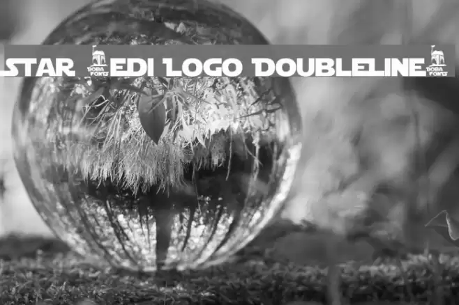 Star Jedi Logo DoubleLine1 Fonte examples