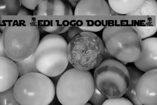 Star Jedi Logo DoubleLine1 Fonte examples