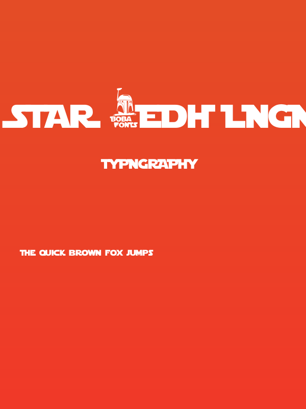 Star Jedi Logo DoubleLine1 Poster