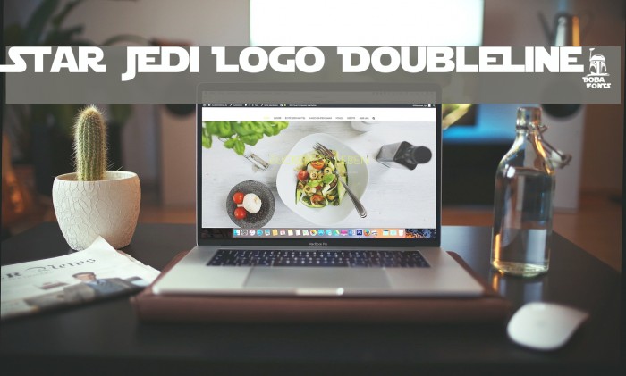 Star Jedi Logo DoubleLine2 Font examples