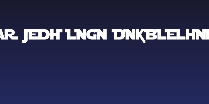 Star Jedi Logo DoubleLine2 Social Header