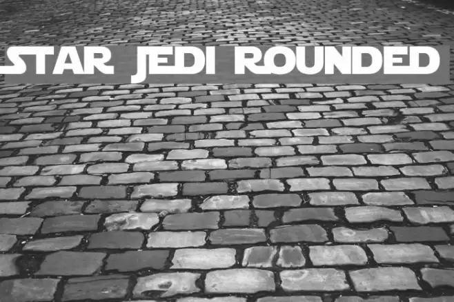 Star Jedi Rounded Font examples