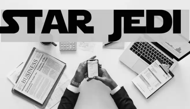 Star Jedi Font examples