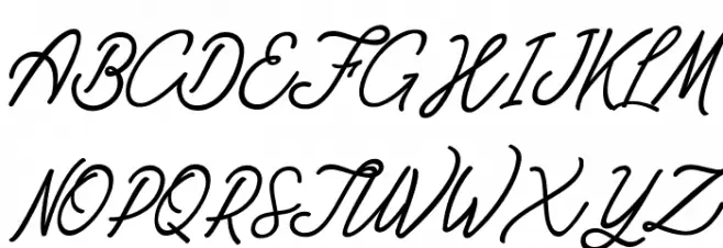 Star King Schriftart Groß
