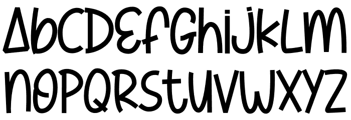 Star Light Font LOWERCASE